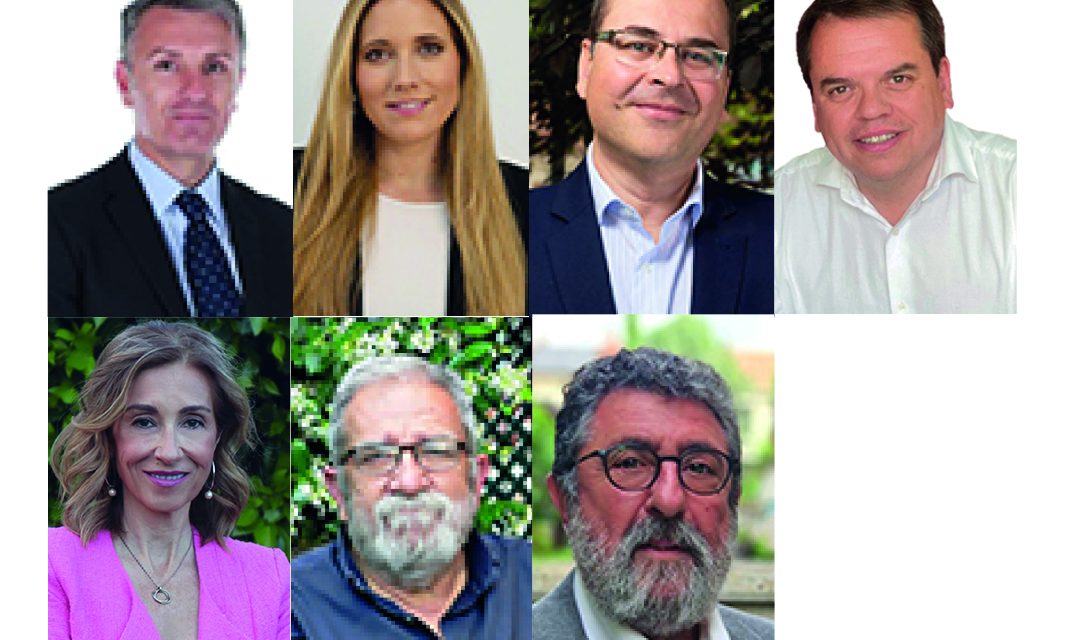 Siete candidatos al bastón de mando