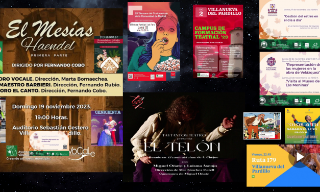 Agenda del «finde»: viernes 17, sábado 18, domingo 19… y lunes 20 Nov. 2023
