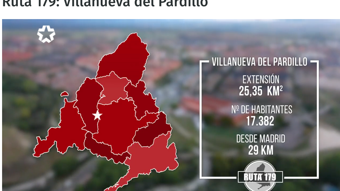 El programa Ruta 179 de Telemadrid, en Villanueva del Pardillo